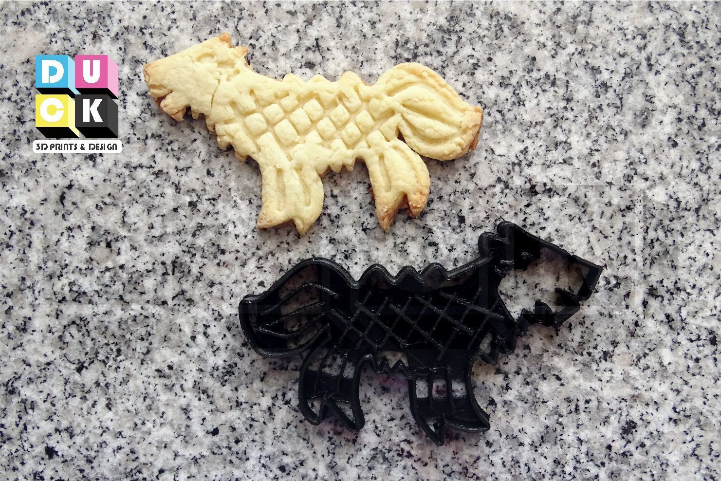STL file hotpie wolf wolf cookie cutter cutter for cookies・3D printing